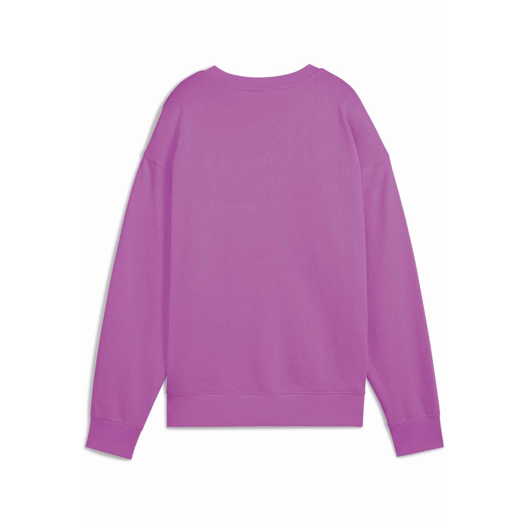 Damska wygodna bluza ESS ELEVATED PUMA Wild Berry Purple