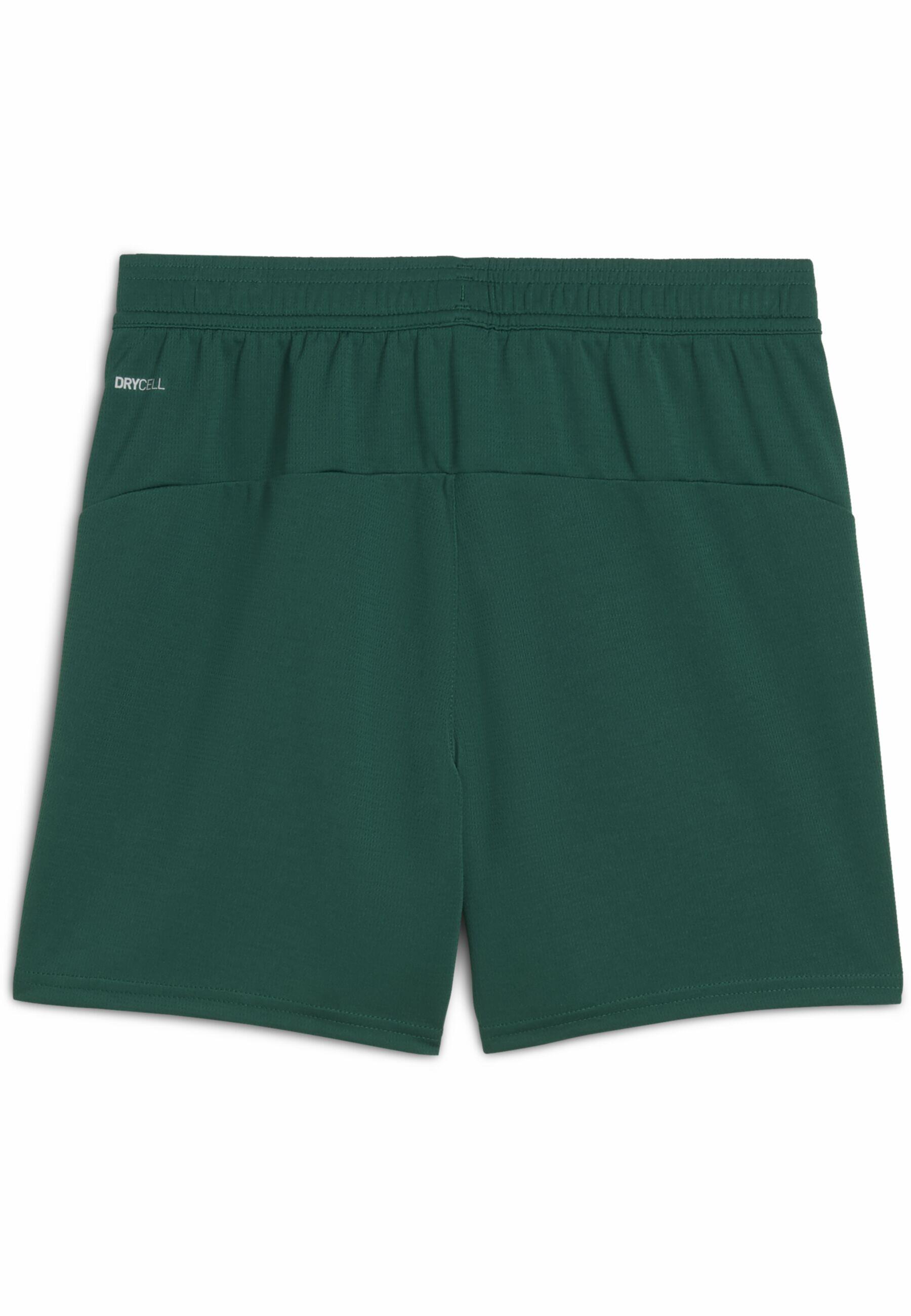 Młodzieżowe szorty Portugalia 2025 PUMA Blessing Green Sugared Almond Beige 4/7