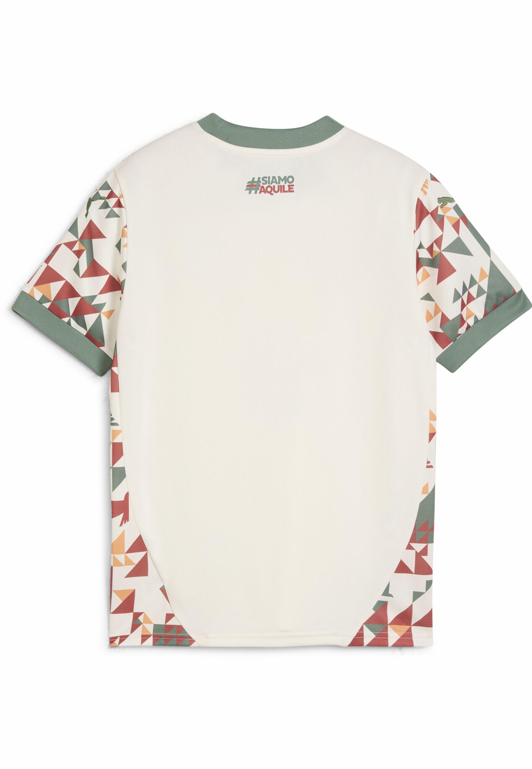 PUMA Palermo F.C. Maglia Third 24/25 per ragazzi PUMA Warm White Eucalyptus Green