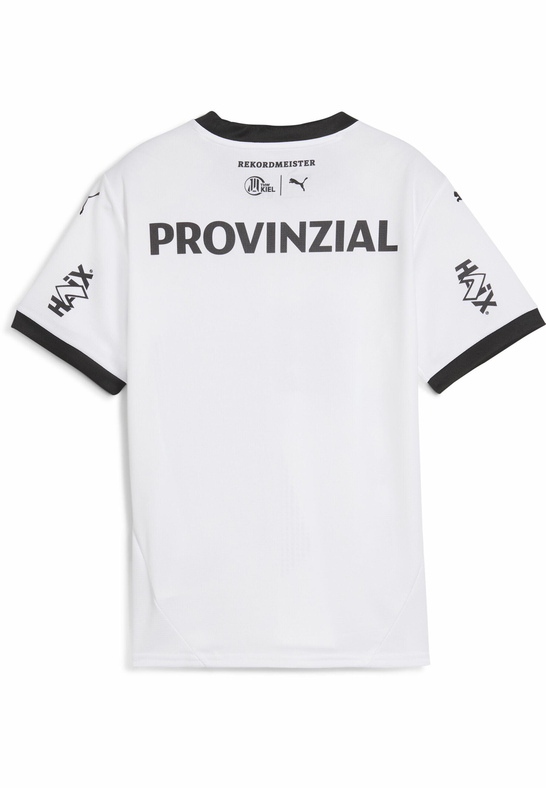 Camiseta THW Kiel 1.ª equipación 24/25 Niño PUMA White Black 3/4