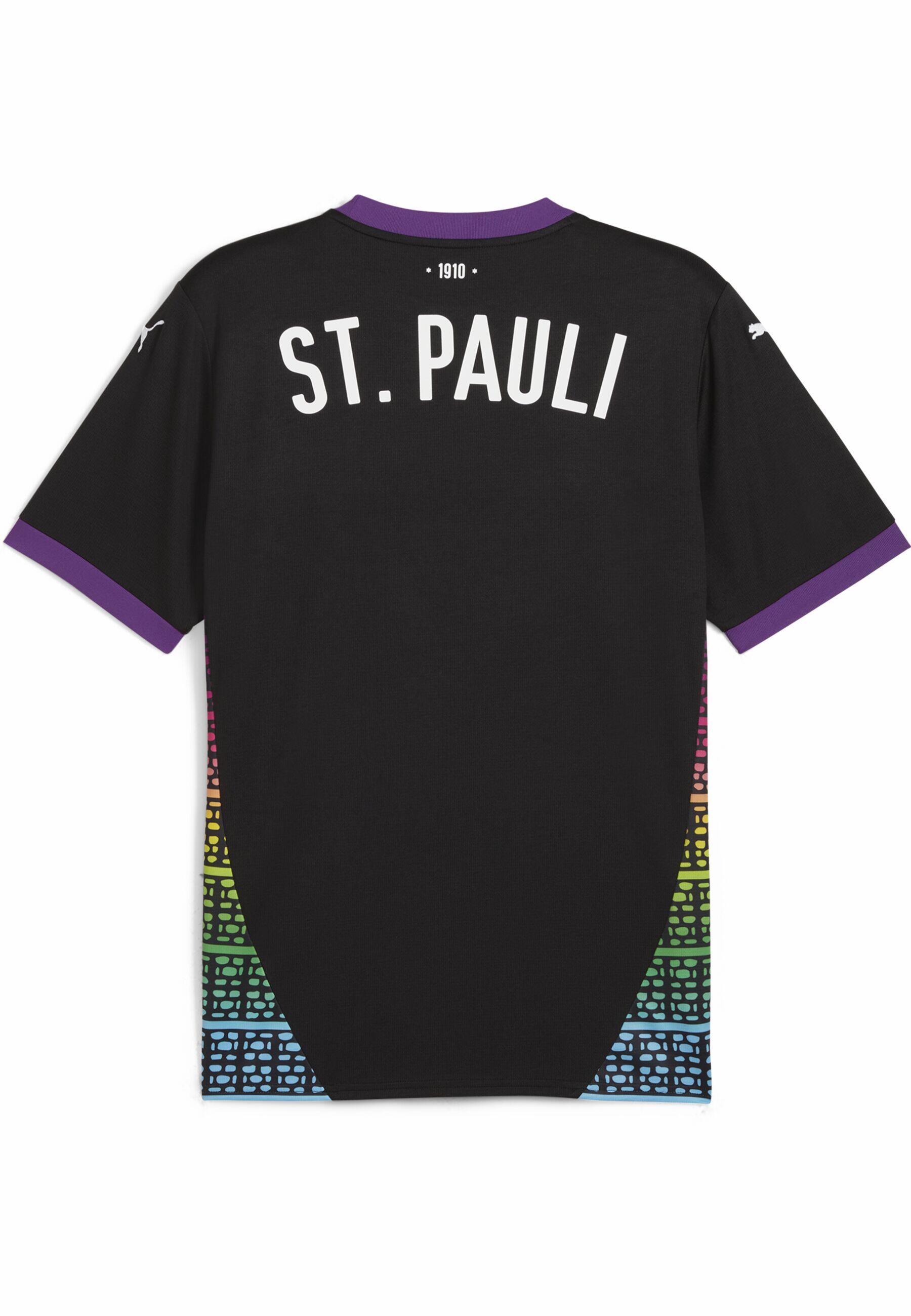 Maglia gara Third FC St. Pauli 24/25 da uomo PUMA Black White 4/7