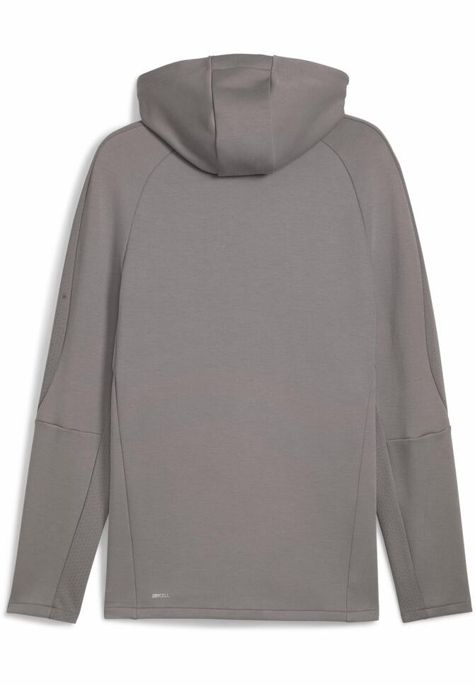 Męska rozpinana bluza z kapturem EVOSTRIPE PUMA Cast Iron Gray