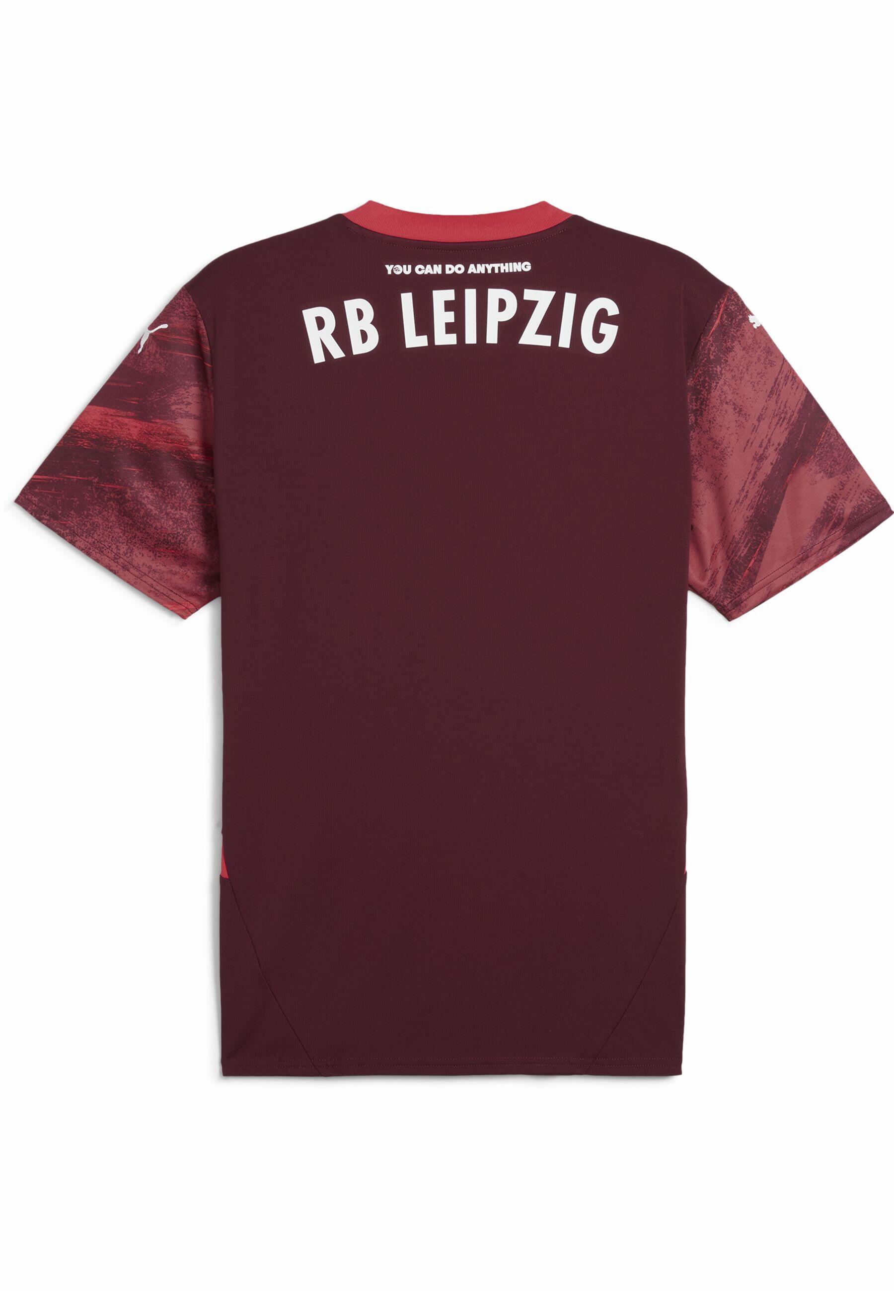 Męska koszulka wyjazdowa RB Leipzig 24/25 PUMA Dark Jasper Active Red 6/7
