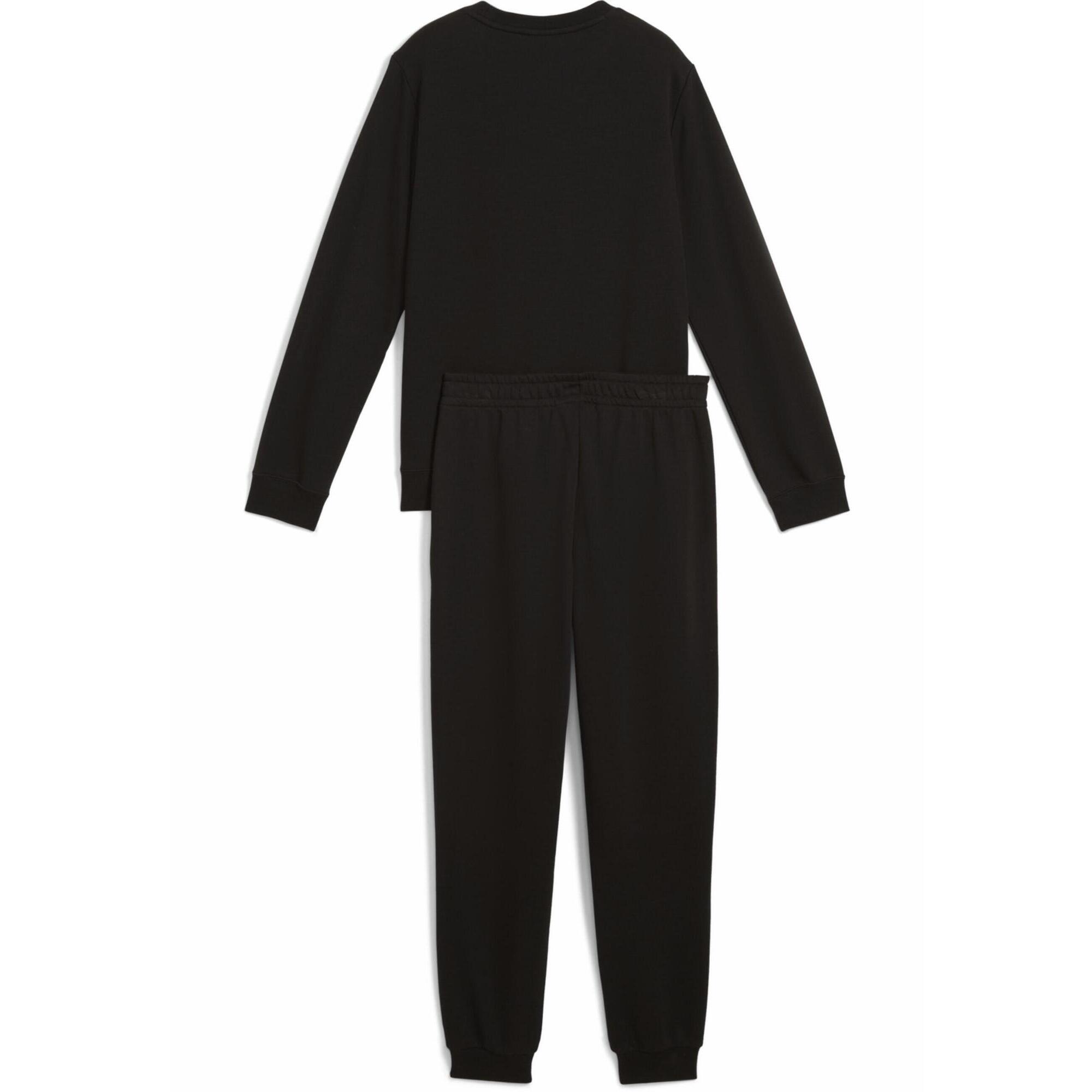 Młodzieżowy dres Essentials z logo No. 1 z bluzą PUMA Black