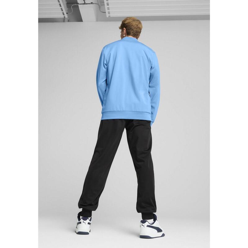 Survêtement style baseball en poly Homme PUMA Team Light Blue