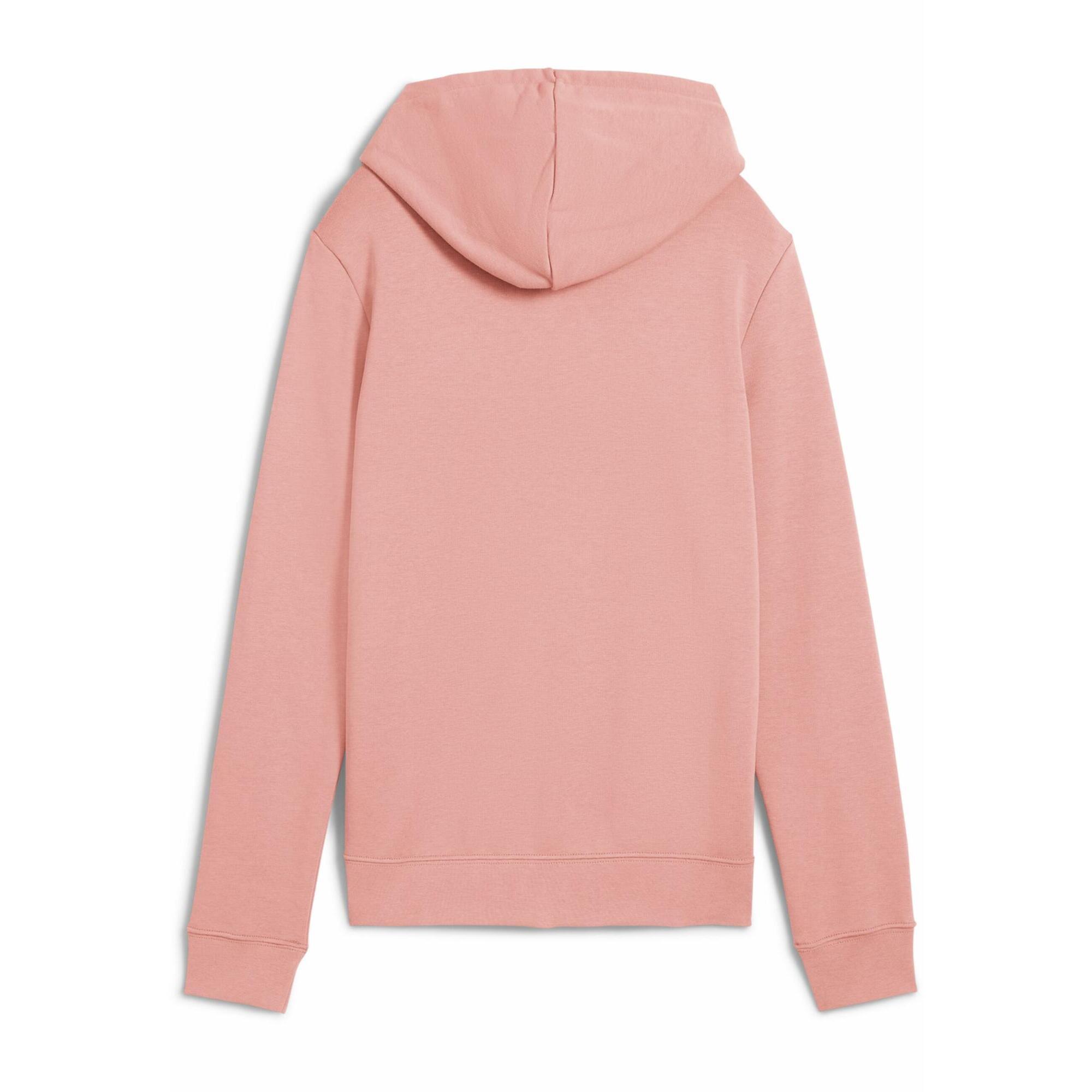 Damska bluza z kapturem z logo No.1 ESS PUMA Pink Fruit