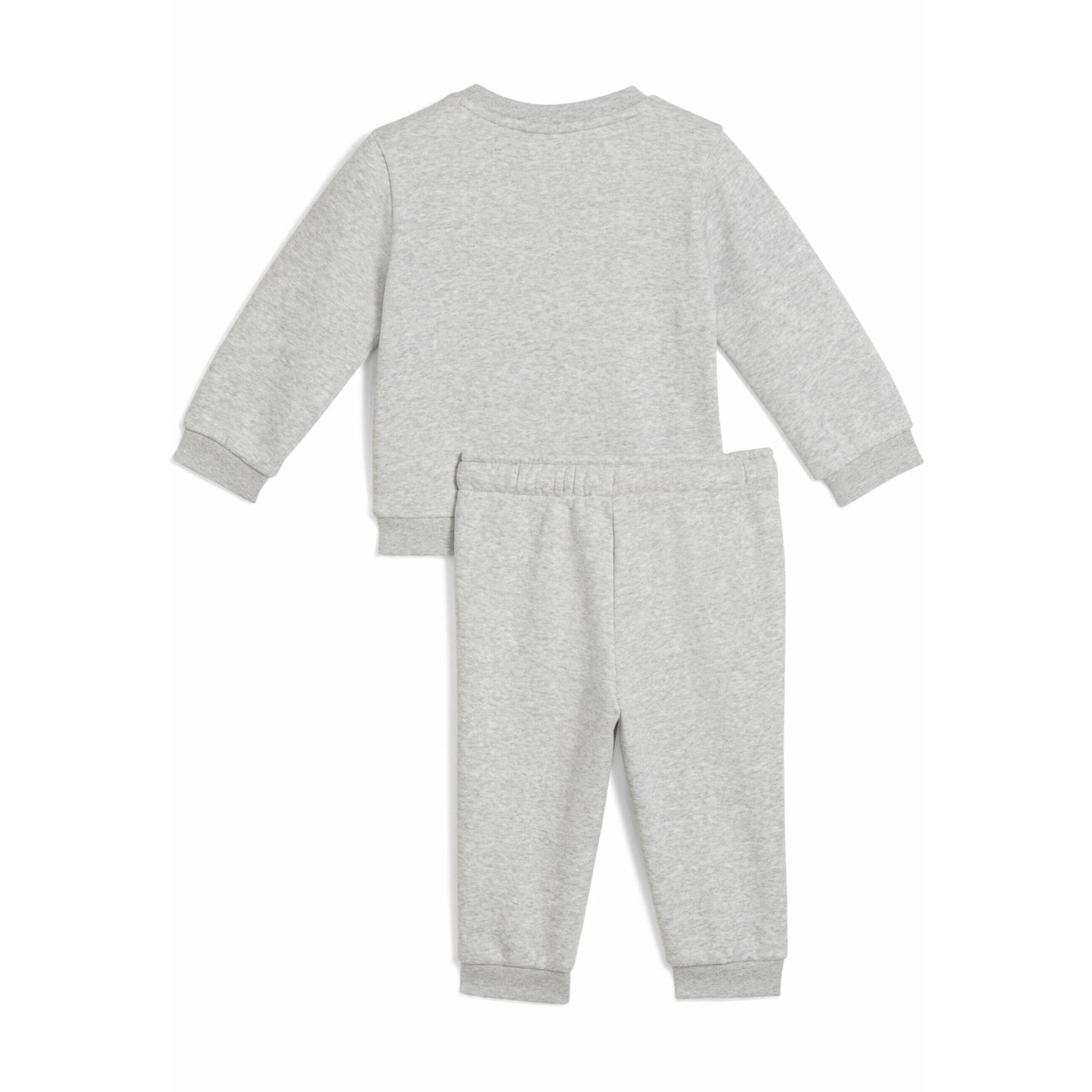 Puma - Ensemble Ras Du Cou Minicats Essentials Bébé Puma Light Gray Heather - Survêtement - Gris|noir - 12 Mois - Decathlon