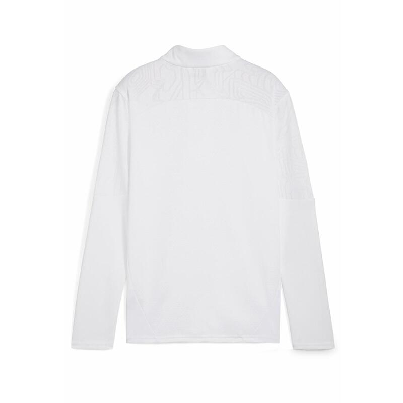 Młodzieżowa bluza treningowa z zamkiem 1/4 Valencia CF PUMA White