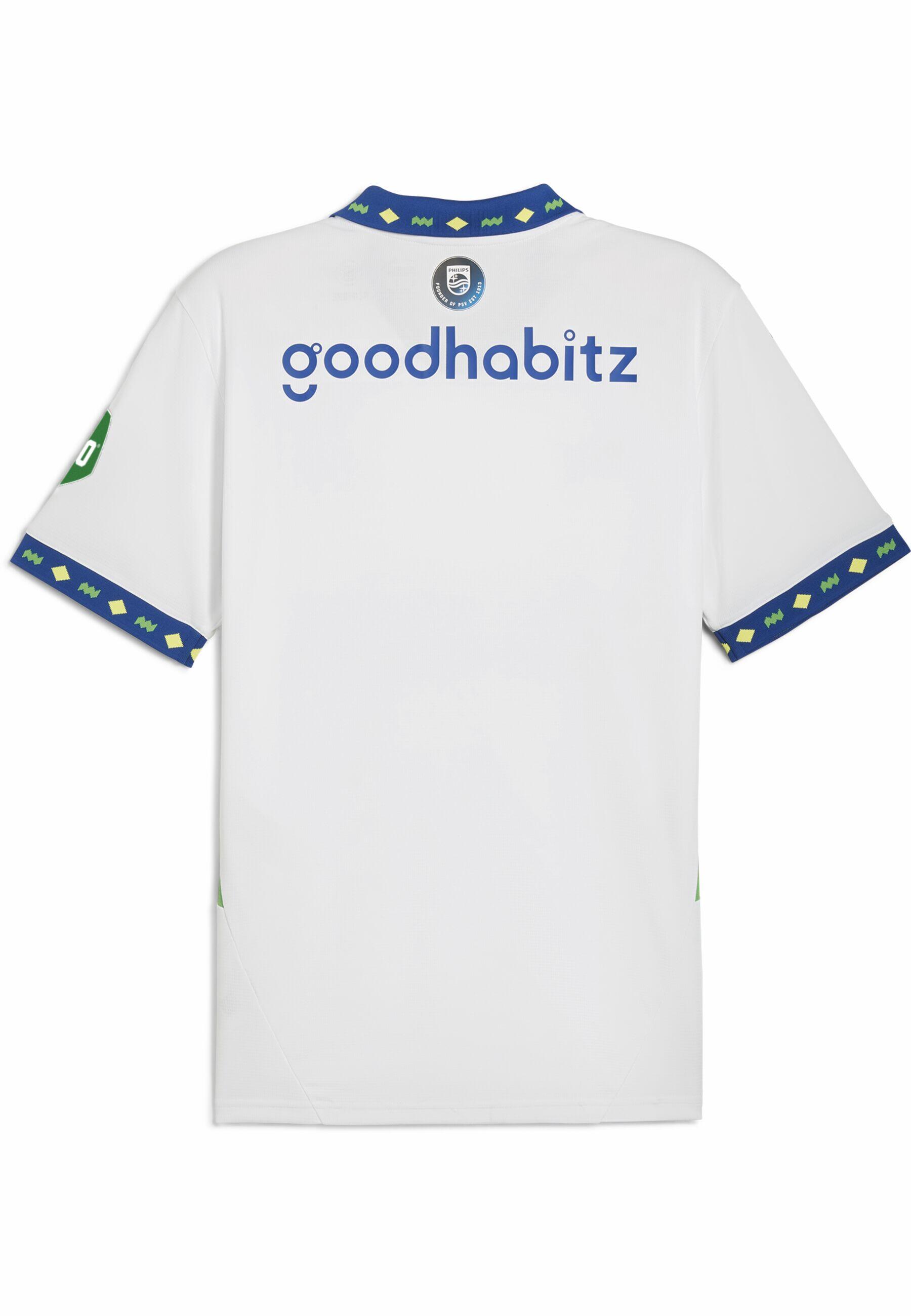 PSV Eindhoven 24/25 derde shirt voor heren PUMA White Cobalt Glaze Blue 3/7