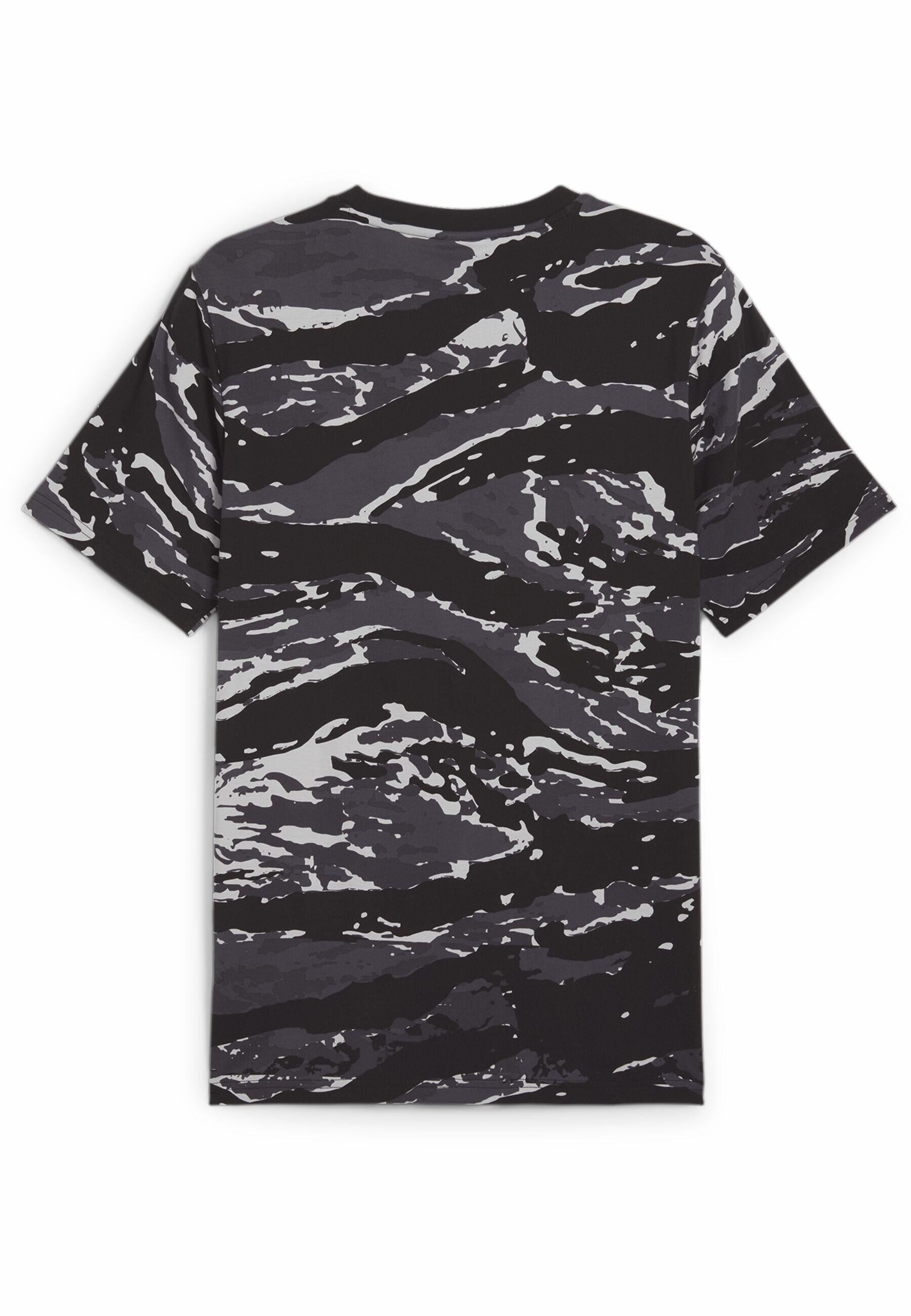 ESS+ CAMO Graphic T-Shirt Herren PUMA Black 2/7