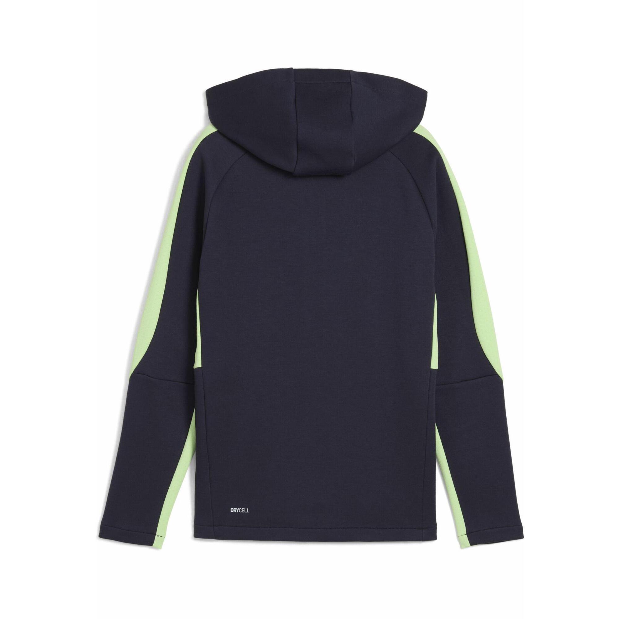 Młodzieżowa bluza z kapturem z zamkiem na całej długości EVOSTRIPE PUMA