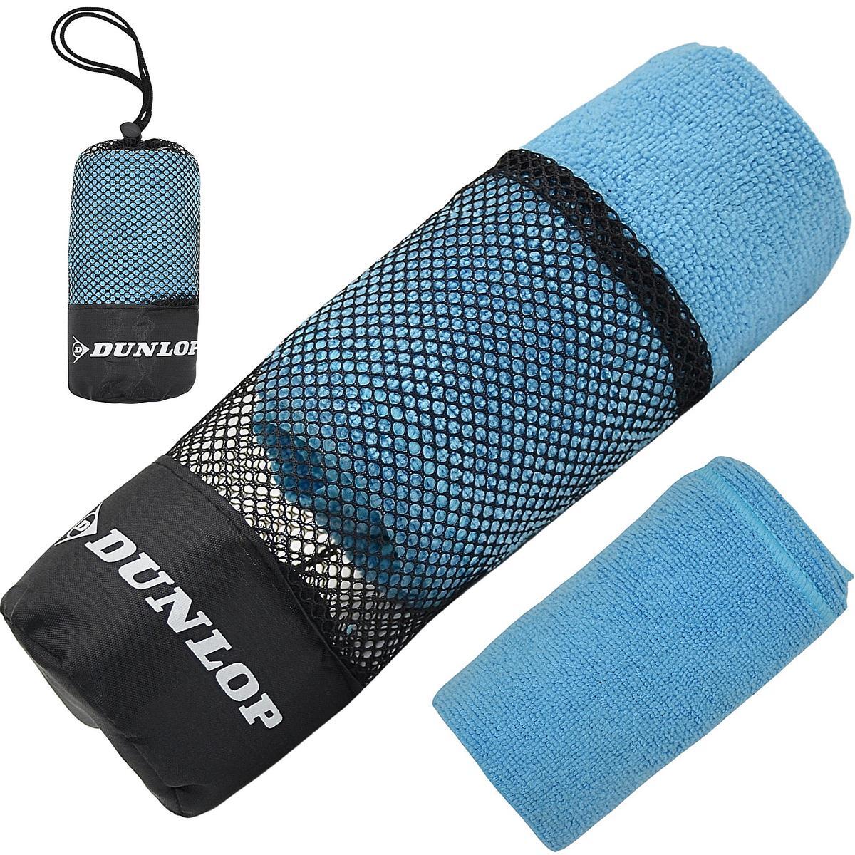 Asciugamano sportivo Dunlop 80x40 cm microfibra leggero 2/6