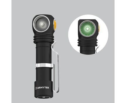 Lampe de Poche Multifonction, Armytek, Wizard C2 WG, Aimant USB, Lumière Chaude