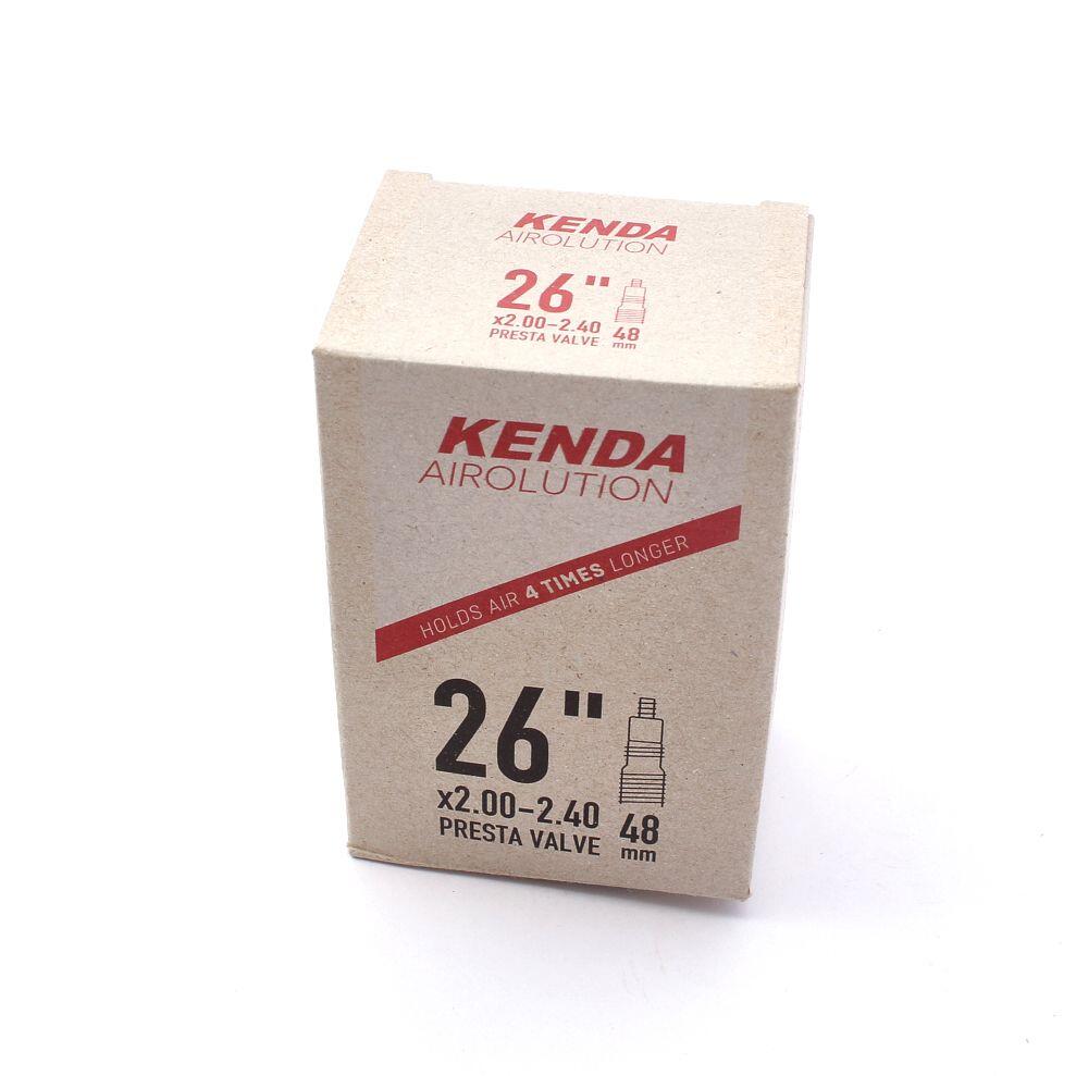 KENDA Airolution bicycle inner tube, 26 x 2.00–2.40 inches, FV