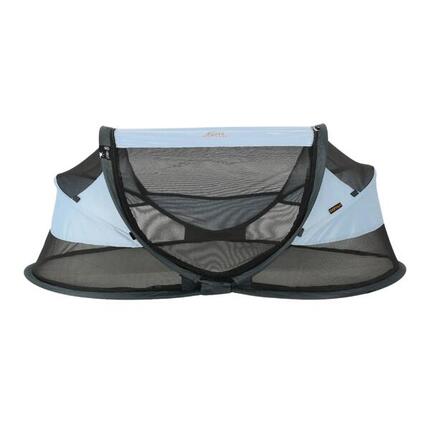 Lit de camping Baby Luxe - Avec matelas autogonflant - Noir