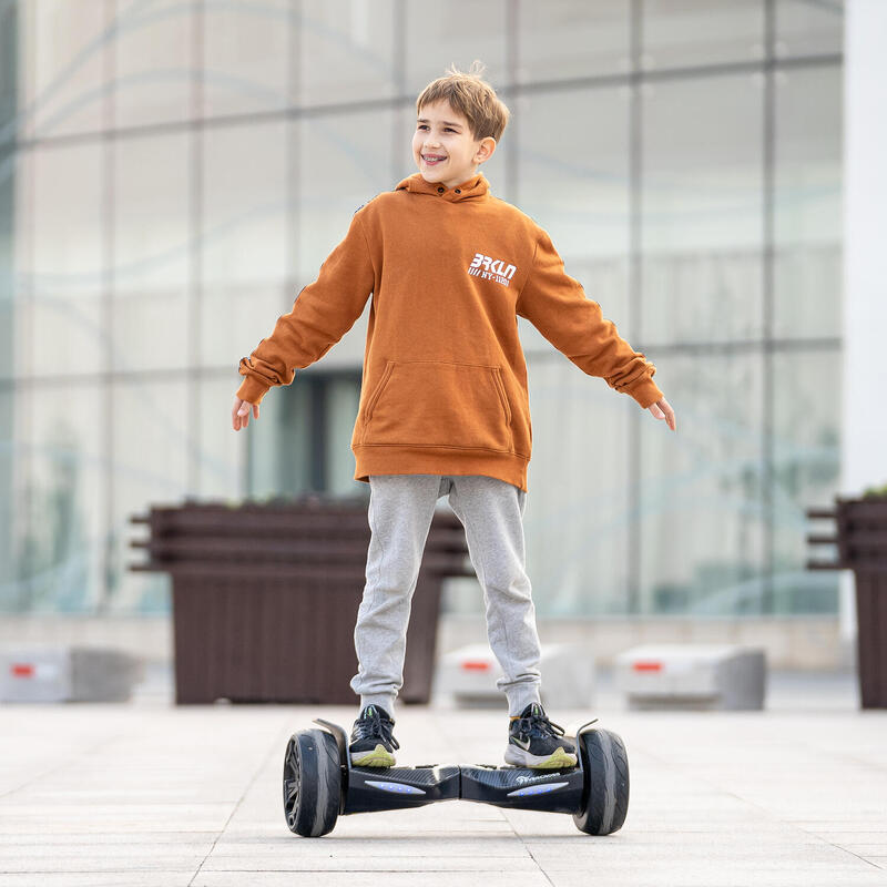 Hoverboard Gyropod 8.5 Lumină LED Bluetooth cu APP EV5 Negru