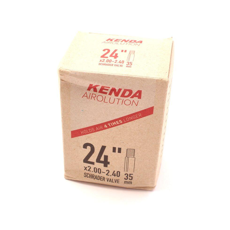 KENDA Airolution bicycle inner tube, 24 x 2.00–2.40 inches, AV