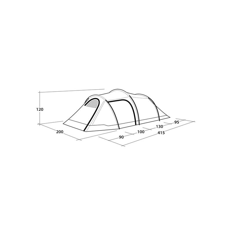 Namiot 3-osobowy Outwell Earth 3 Plus