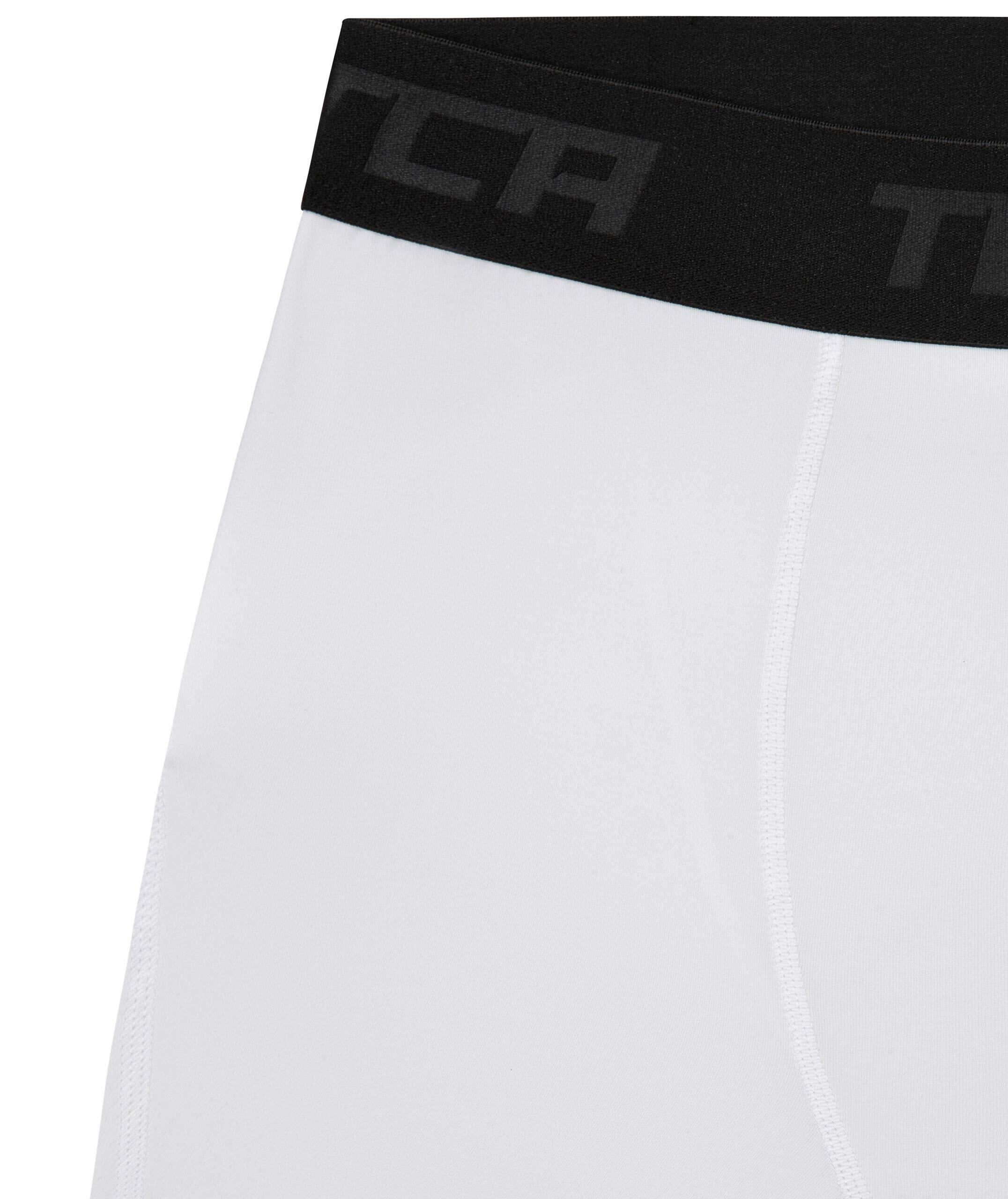 Boys' Performance Base Layer Compression Leggings - Pro White 3/6