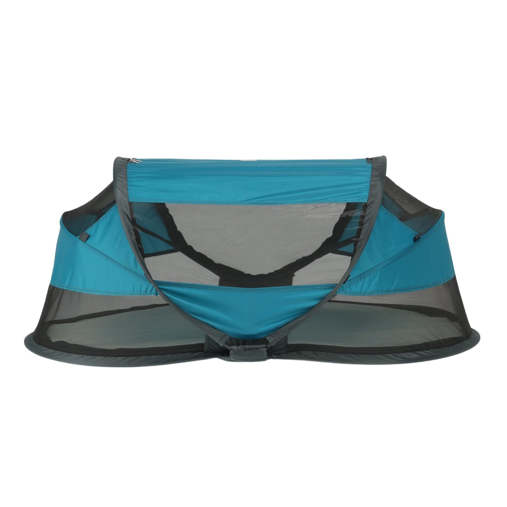 Lit de voyage Baby Luxe - Inclut un matelas autogonflant - Océan 3/8