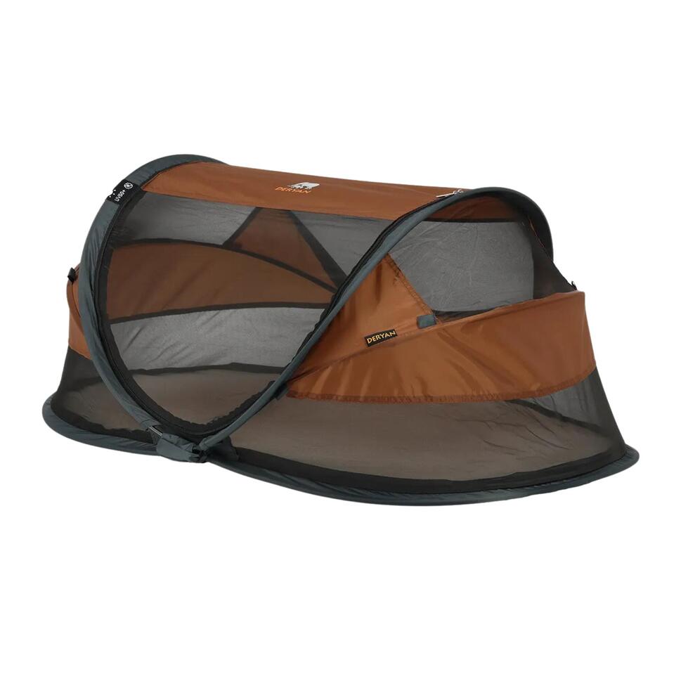 Deryan Baby Luxury Camping Bed – w tym samopompujący materac – czarny