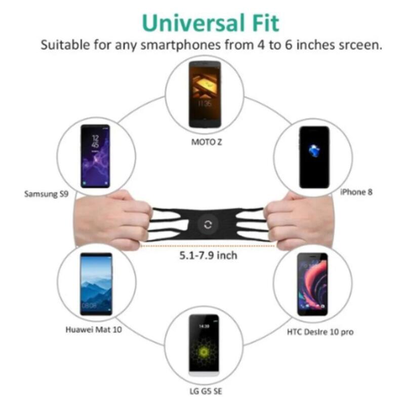 Suport smartphone silicon pentru bicicletă