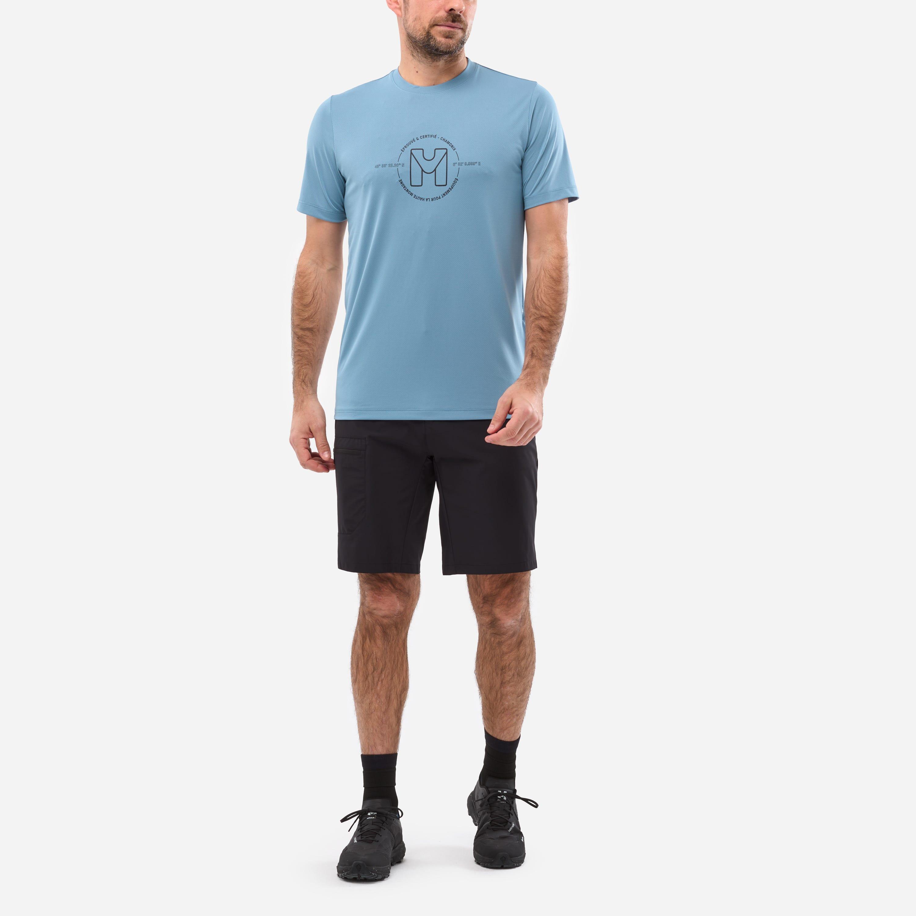 Koszulka męska z krótkim rękawem Millet Ubic Light Ts Ss M active fit 2/5