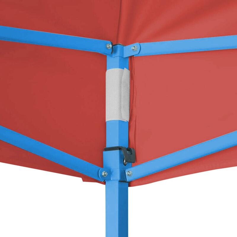 Pavilion pliant 2,9x5,7m-rosu