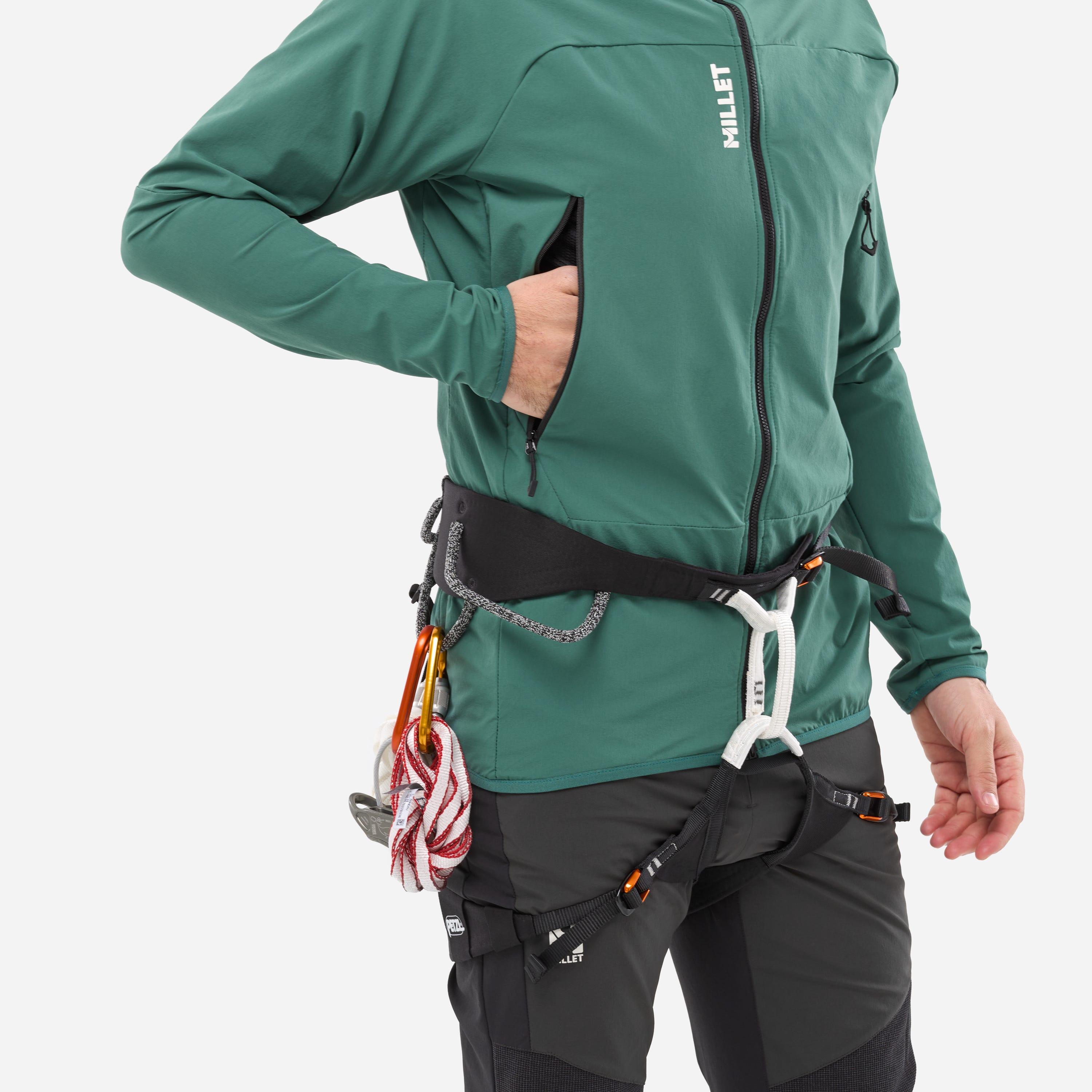 Herren Softshell-Jacke Millet Fusion XCS Hoodie 4/5