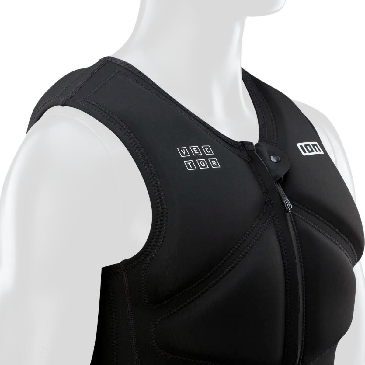 ION Vector Amp Front Zip - Black 5/7