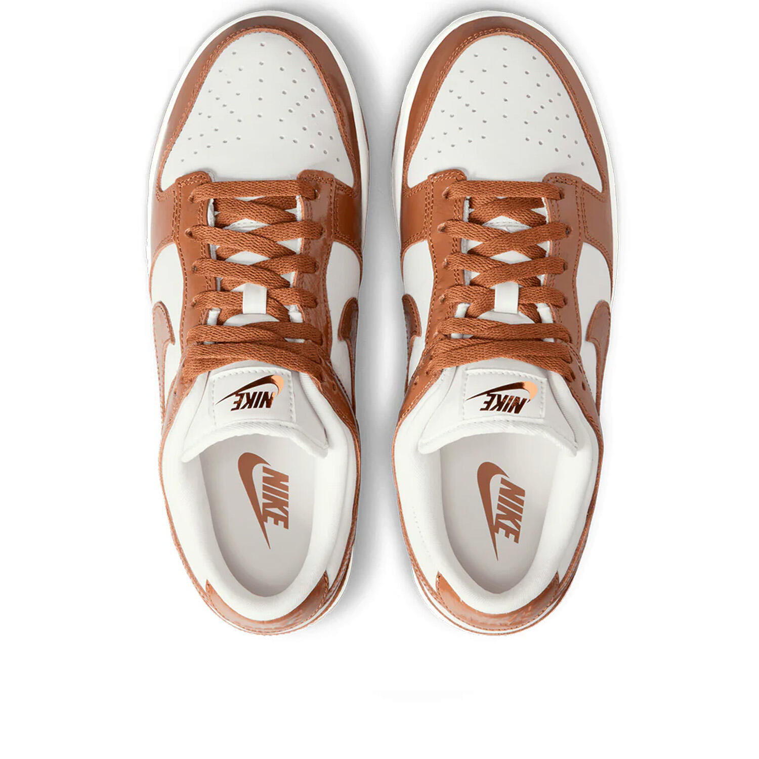Nike - W dunk low lx bco/marron FJ2260-001 2/5