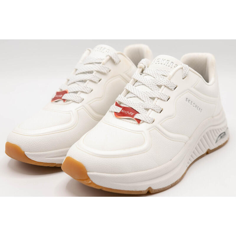 Pantofi sport femei Skechers S-Miles, Alb