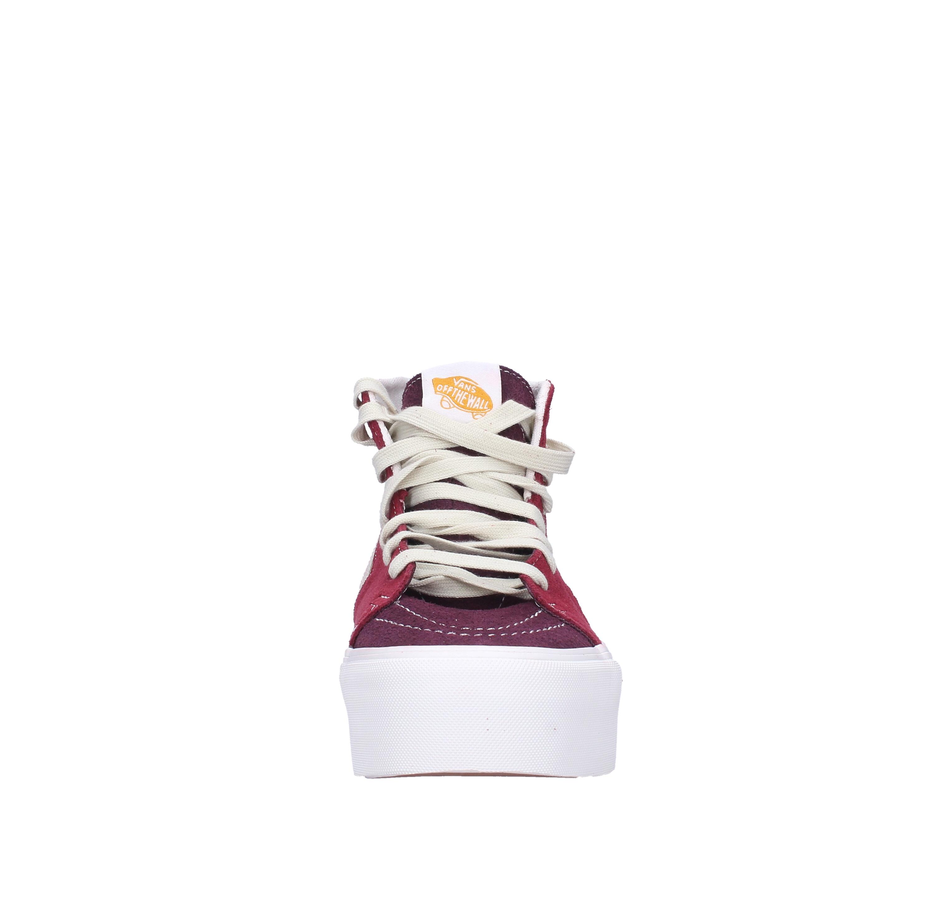 Turnschuhe Frau Vans Sk8-Hi Rot 4/4