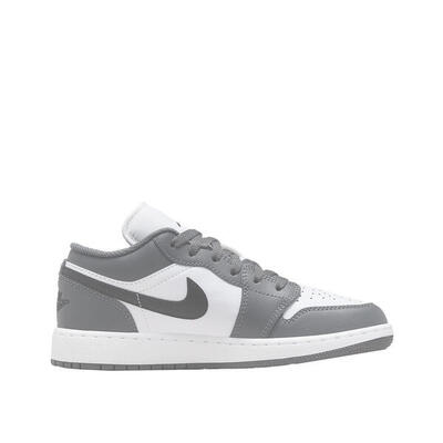 Nike - Air jordan 1 bajo bco/gris 553560-152