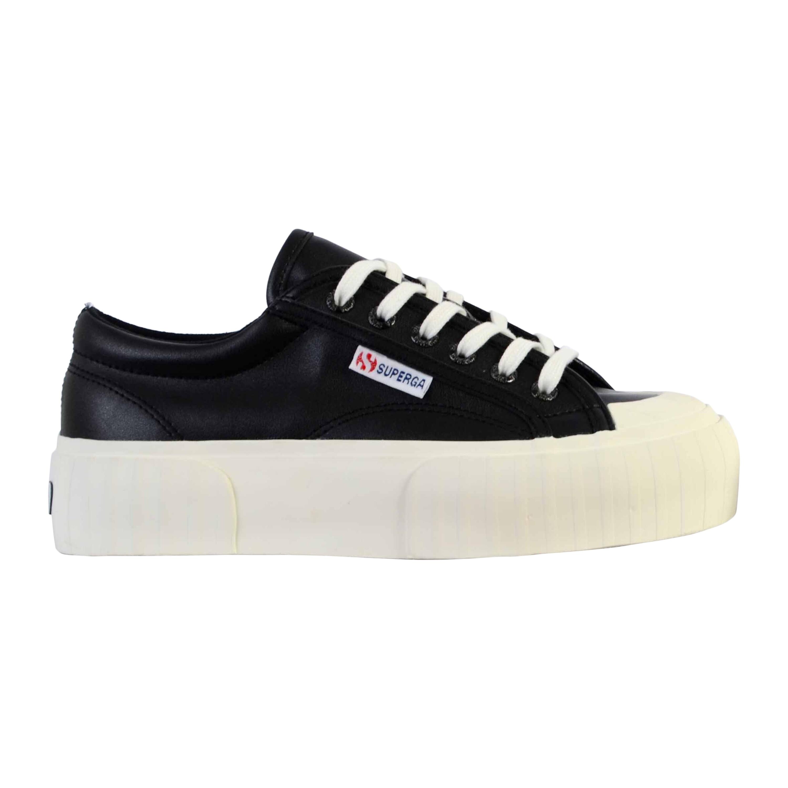 Superga - Zapatilla negra S21222W-2631-ACK 2/5