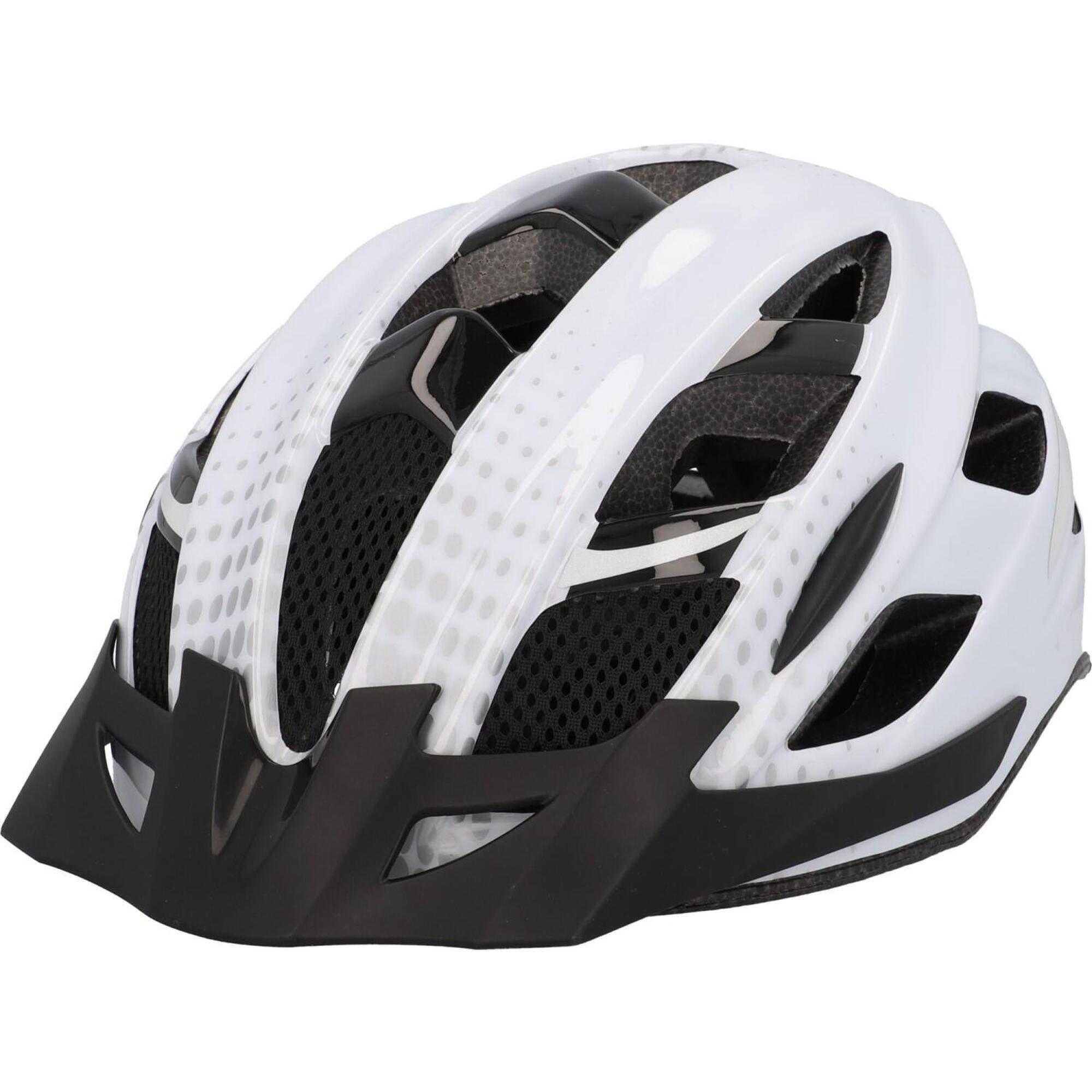Kask rowerowy dla dorosłych Fischer Lano z oświetleniem L/XL