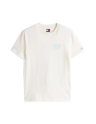 T-shirt pour homme Tommy Hilfiger Bubble Blanc