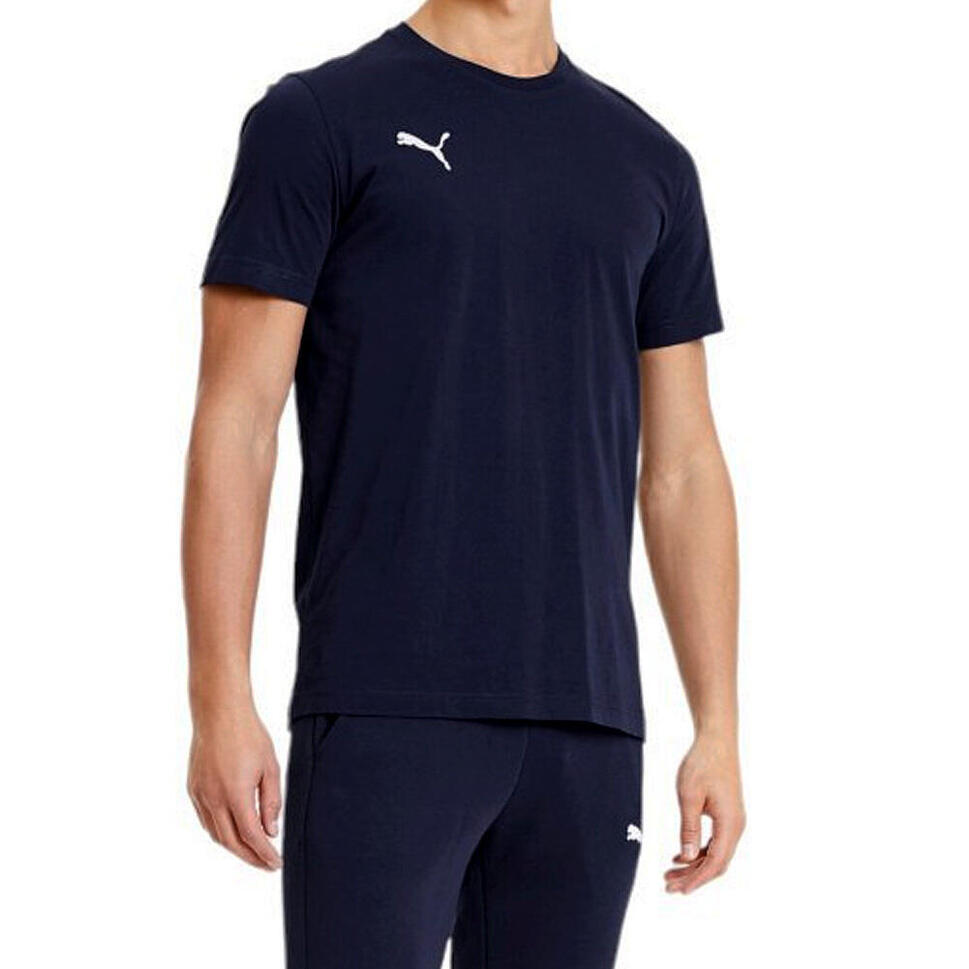 Koszulka męska sportowa granatowa logo PUMA