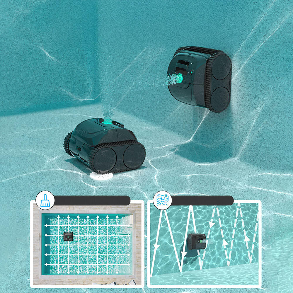 Robot nettoyeur de piscine sans fil C1 4/7