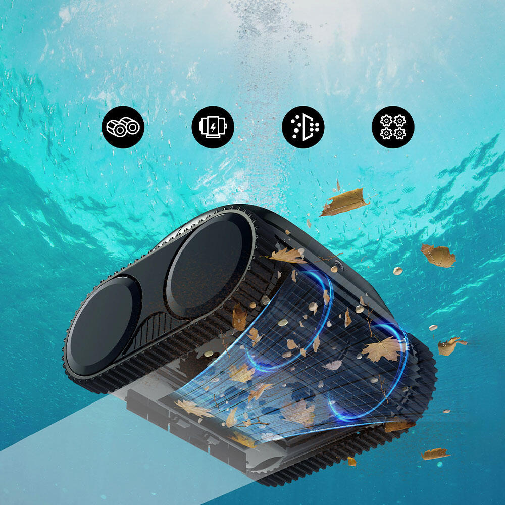 Robot nettoyeur de piscine sans fil C1 3/7