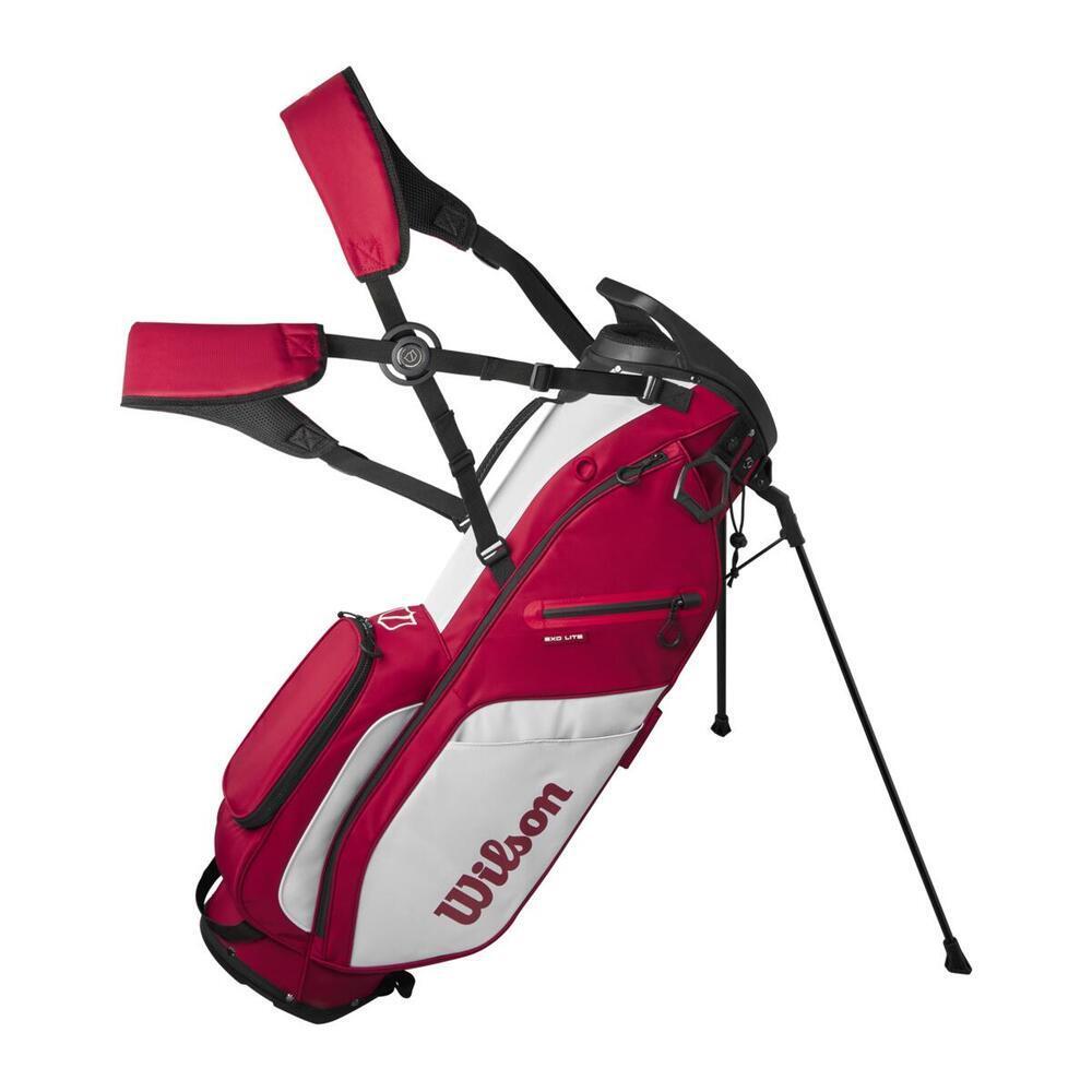 Wilson - Sac De Golf Wilson Staff Exo Lite - Sac De Golf - Blanc|rouge - No Size - Decathlon