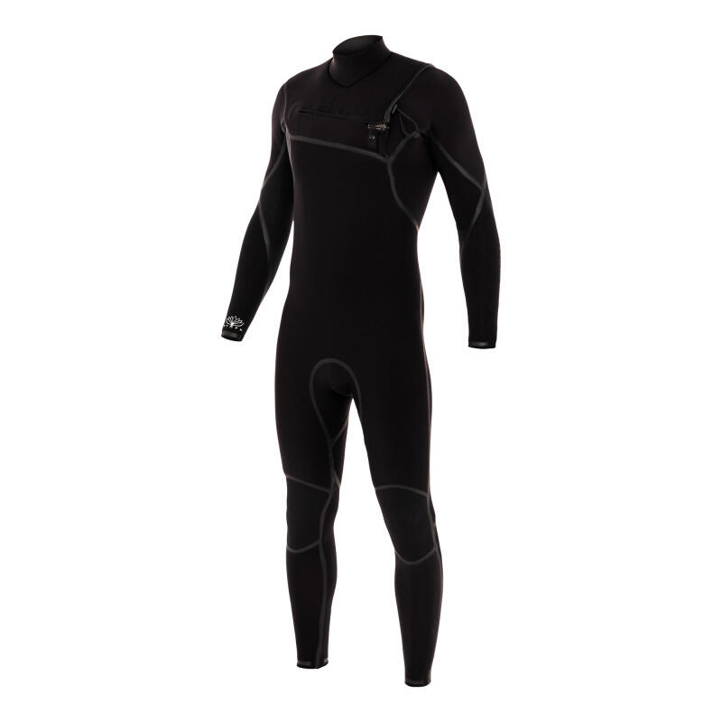 Nymph - Combinaison Intégrale Nymph 5/4 Mm Yulex Black Éco-responsable - Combinaison De Surf - Noir - 34 2xs - Decathlon