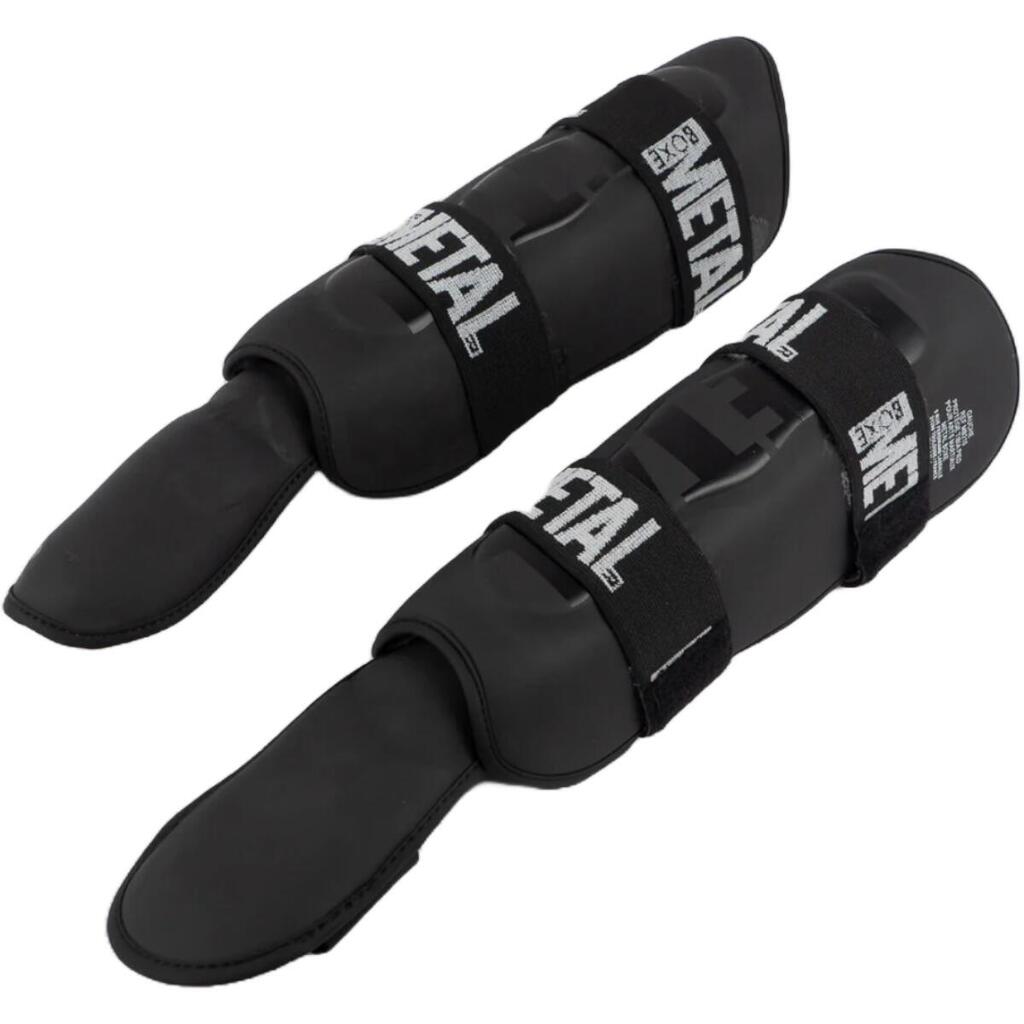 Metal Boxe Shin Guards Pro. Noir L