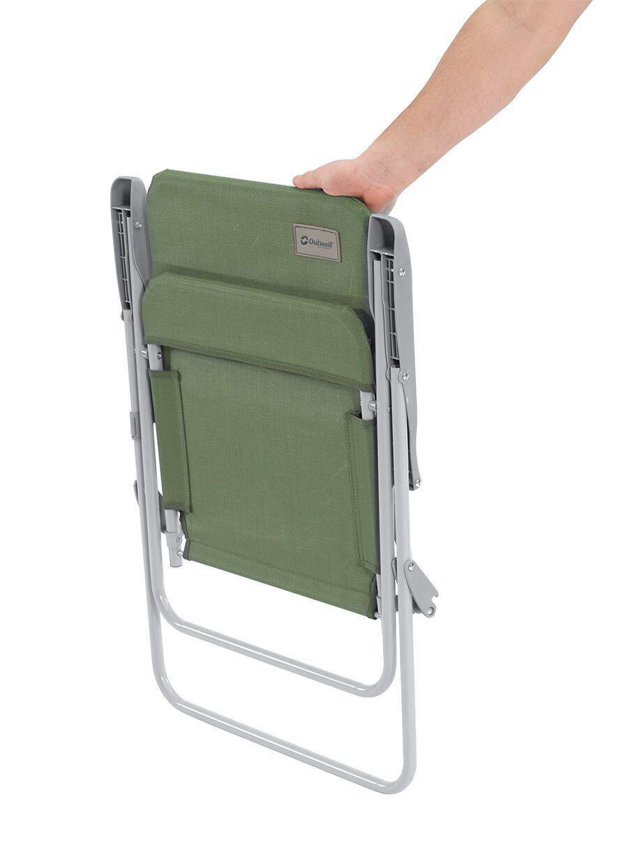 Outwell Chaise de camping pliable Blackpool Vert vignoble 5/6