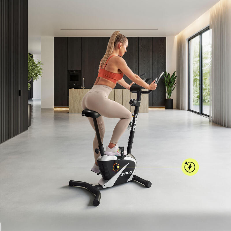 Bicicleta Estática magnética Zipro Beat volante de 6 kg para fitness