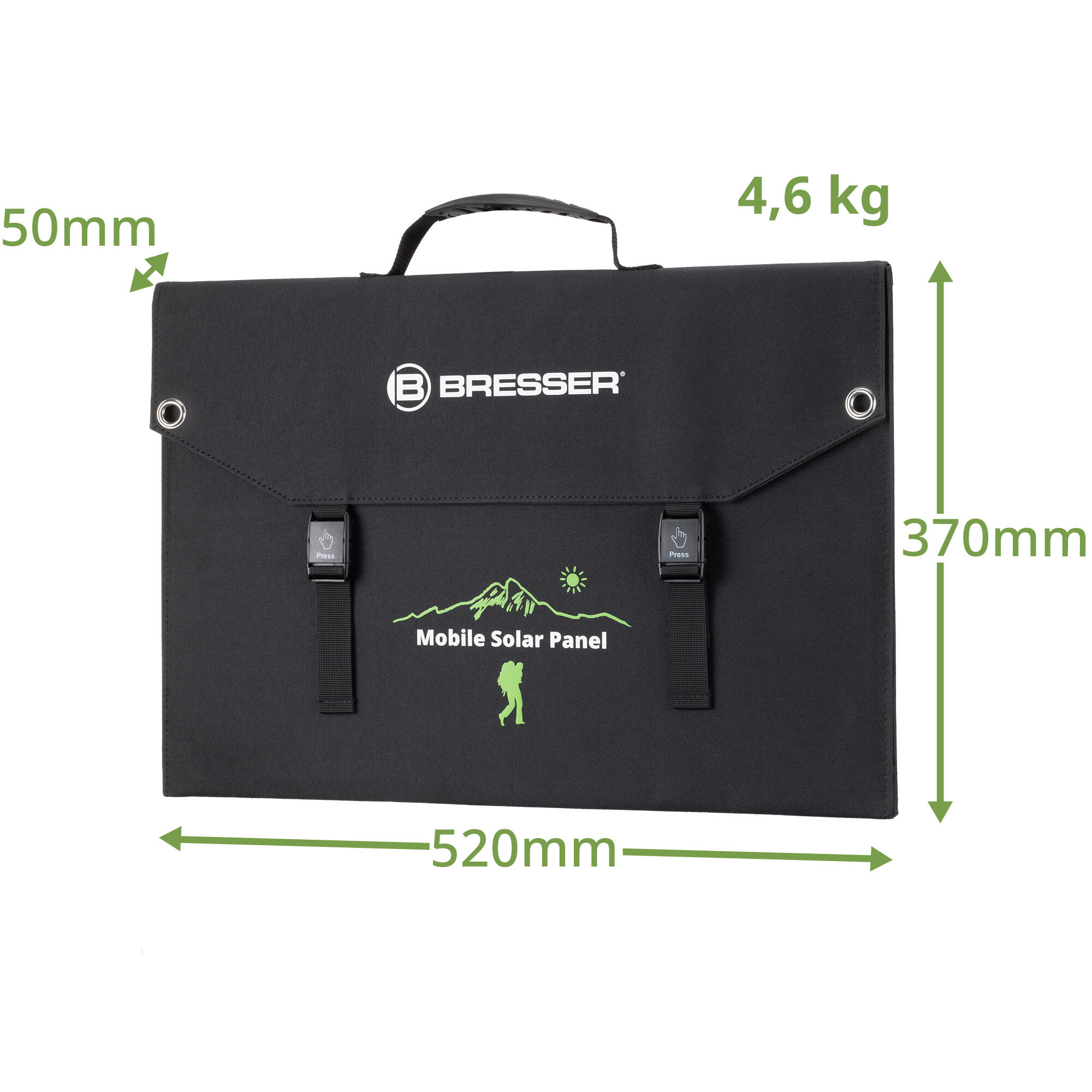 Chargeur de porte de panneaux solaires 120 W Bresser 3/7