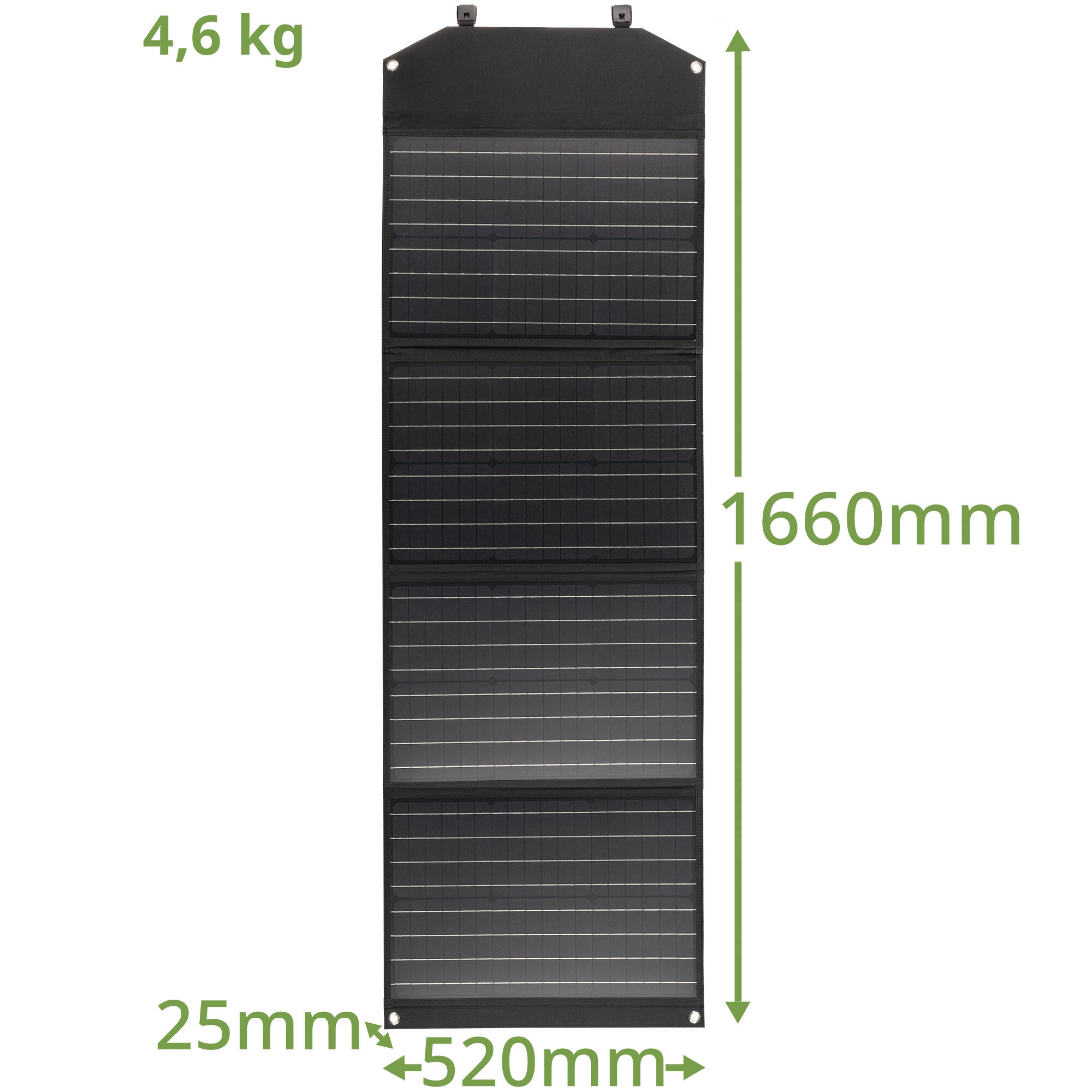 Chargeur de porte de panneaux solaires 120 W Bresser 4/7