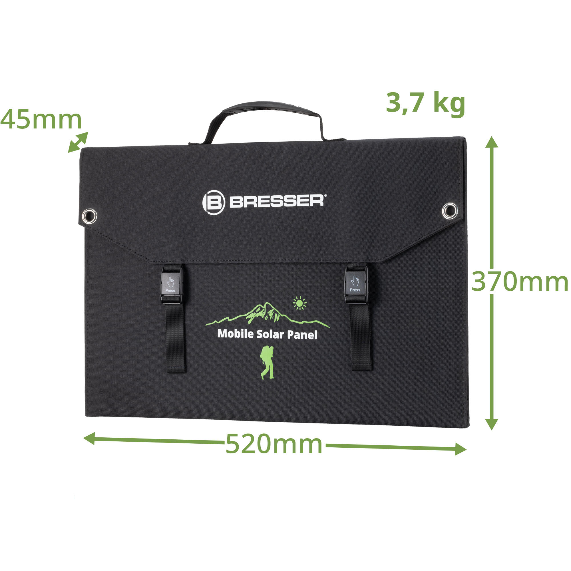 Pannello solare - caricatore portatile 90W BRESSER 3/7