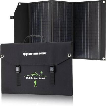 Mobiles Solar-Ladegerät 90 Watt mit USB- u. DC-Anschluss