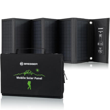 Chargeur portable du panneau solaire 40W Bresser